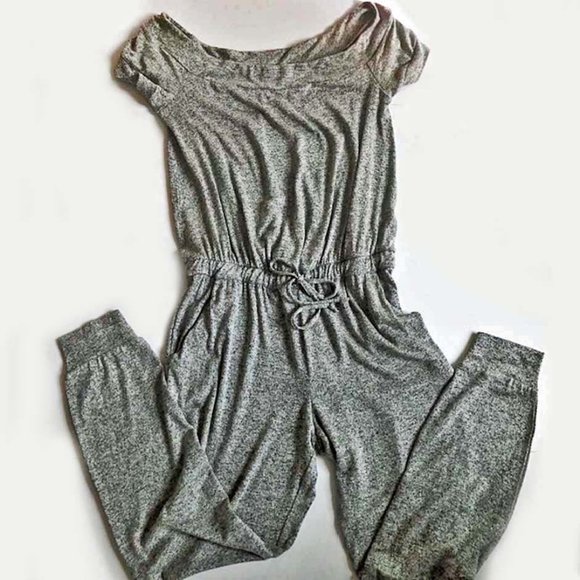 New York and Co Marled Jogger Jumpsuit - Picture 5 of 10